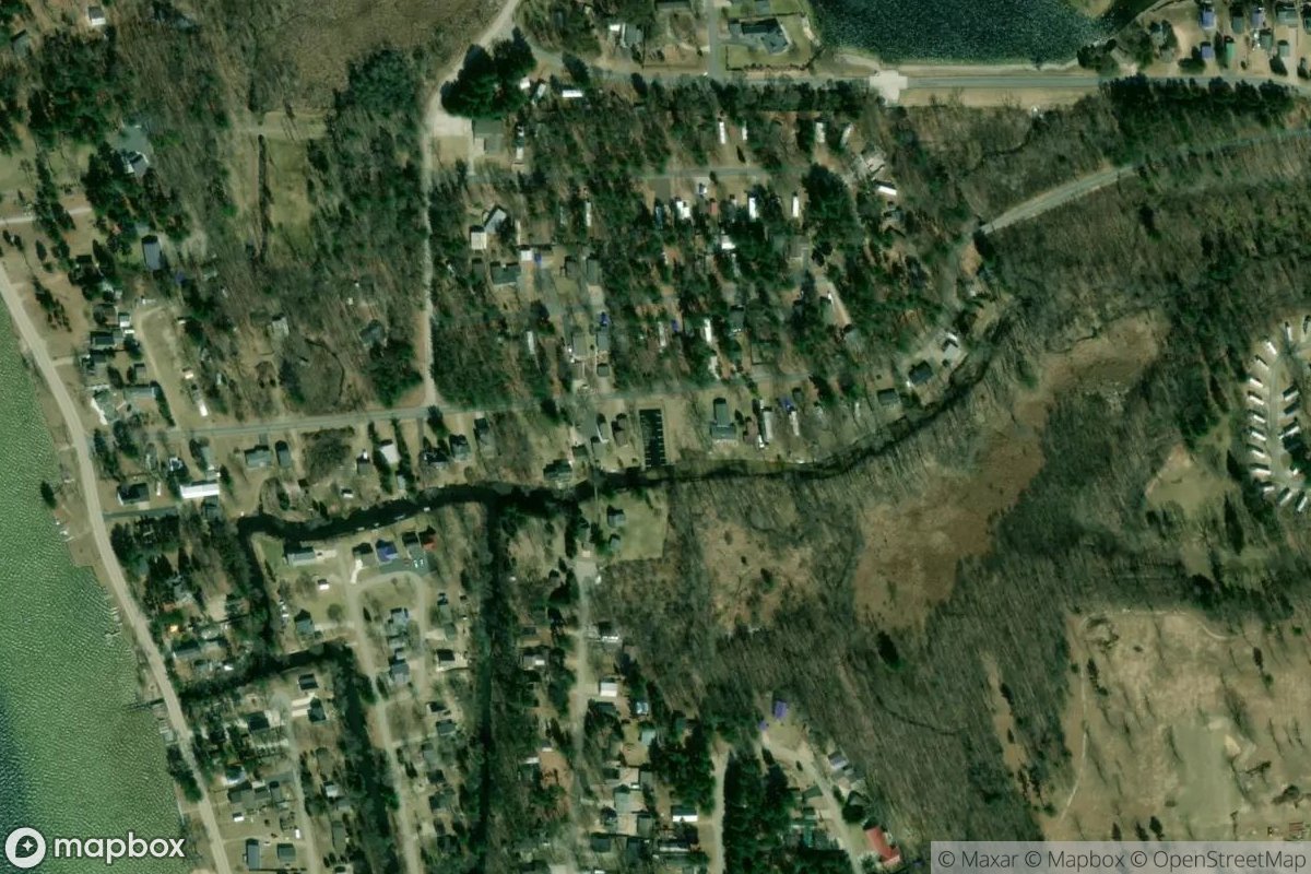 Satellite view of Marina at 43.6724, -86.4859