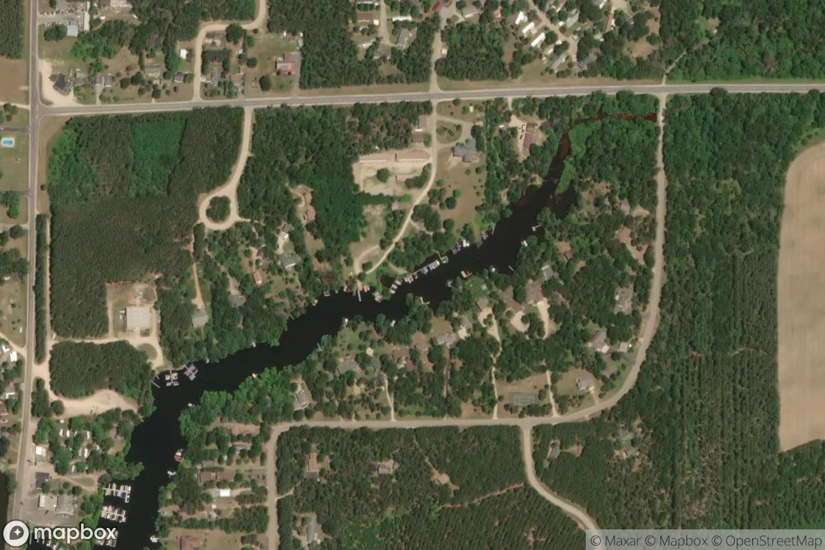 Satellite view of Marina at 43.9205, -89.9315