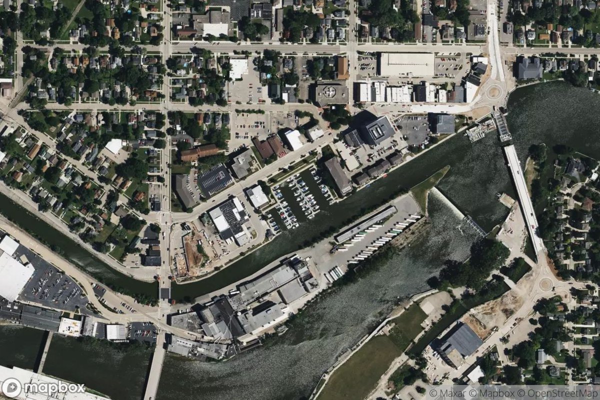 Satellite view of Marina at 44.1997, -88.4503