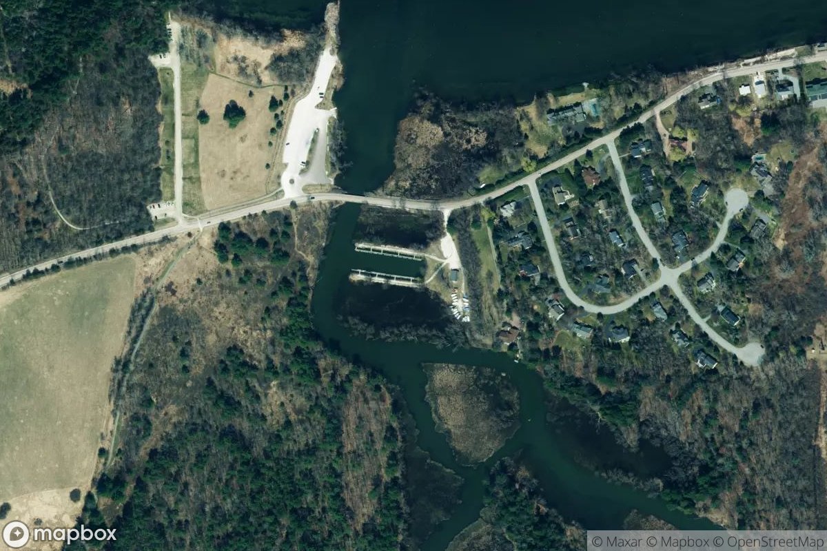 Satellite view of Marina at 44.3977, -73.2335