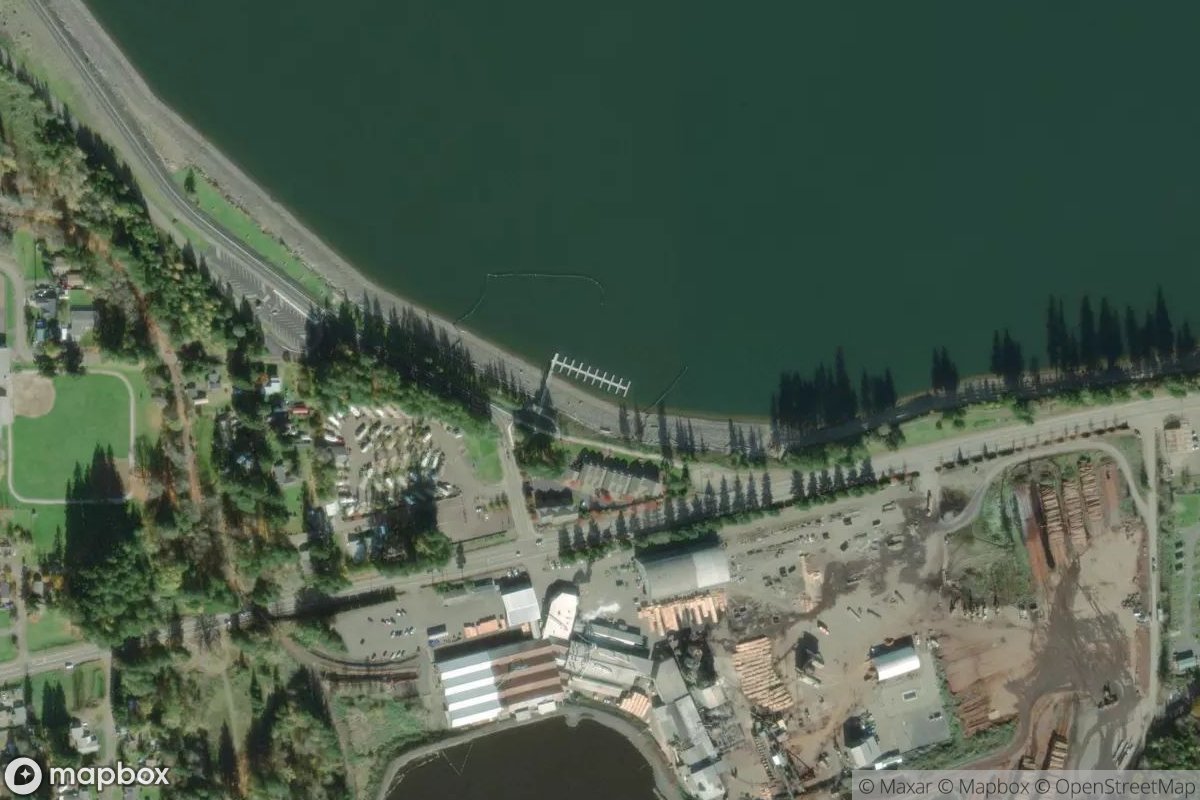Satellite view of Marina at 44.4098, -122.6636