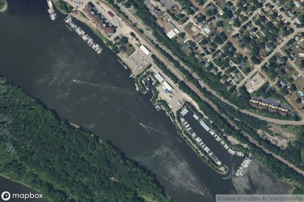 Satellite view of Marina at 44.7444, -92.7984