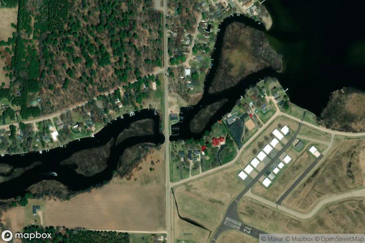 Satellite view of Marina at 44.7919, -88.5682