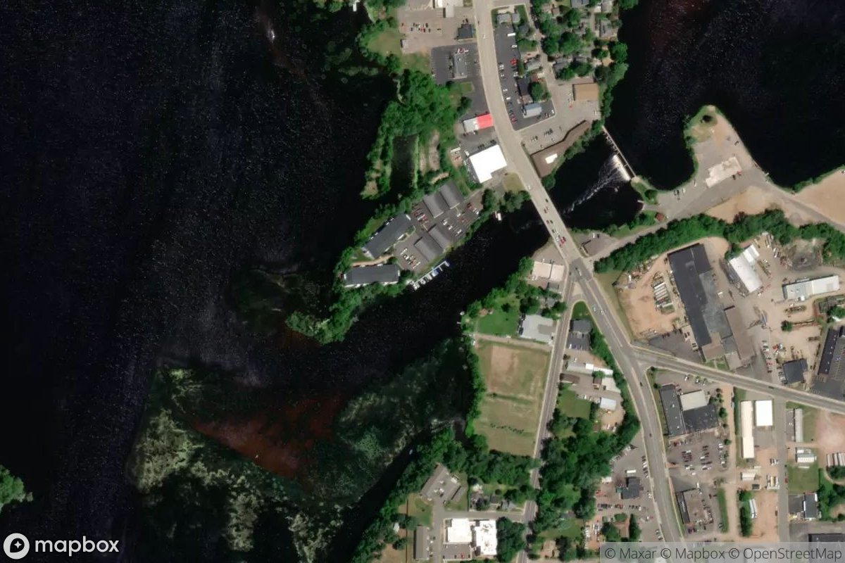 Satellite view of Marina at 44.9155, -89.6135