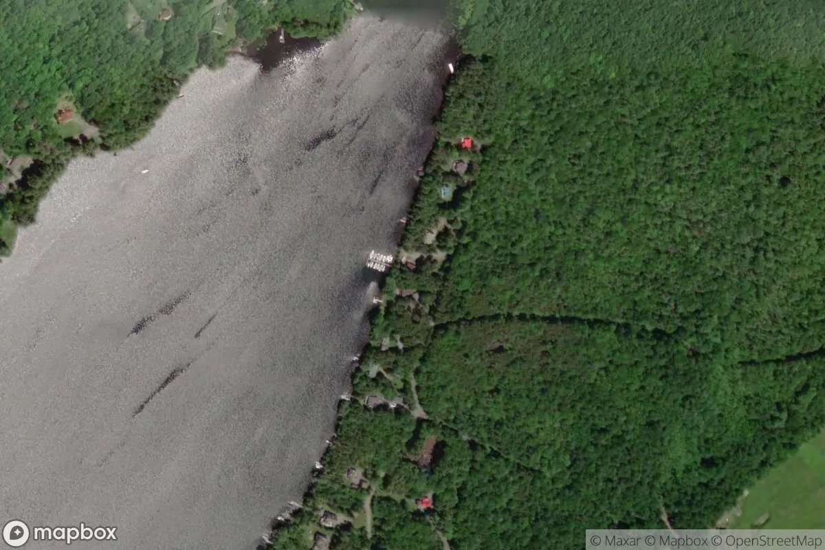 Satellite view of Marina at 45.0849, -72.2067