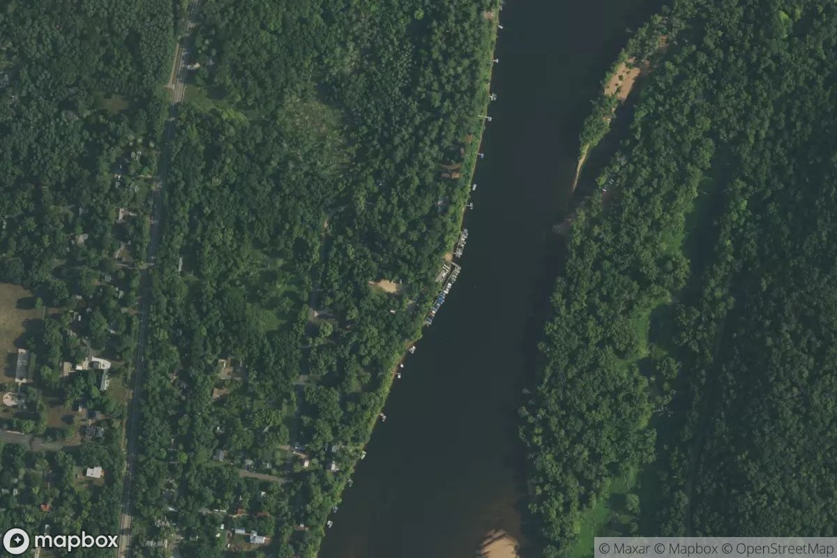 Satellite view of Marina at 45.2028, -92.7659