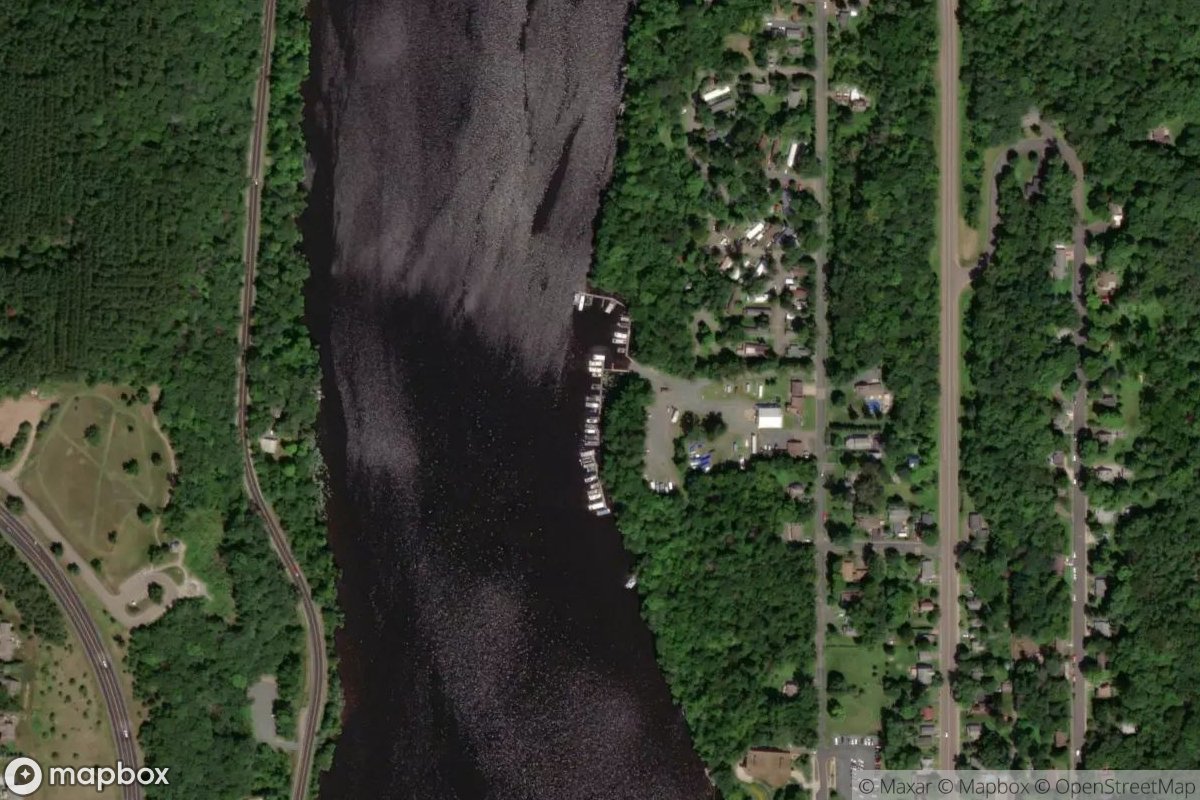 Satellite view of Marina at 45.4190, -92.6486
