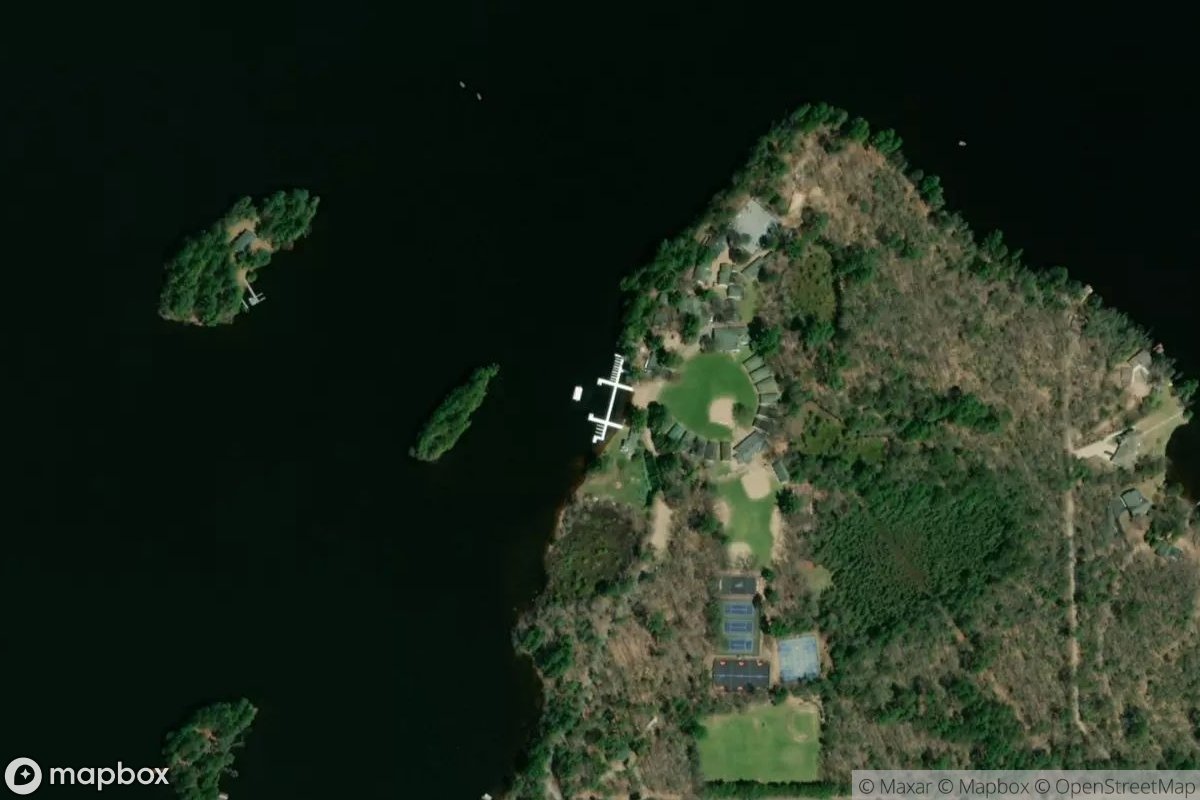 Satellite view of Marina at 45.8951, -89.2013