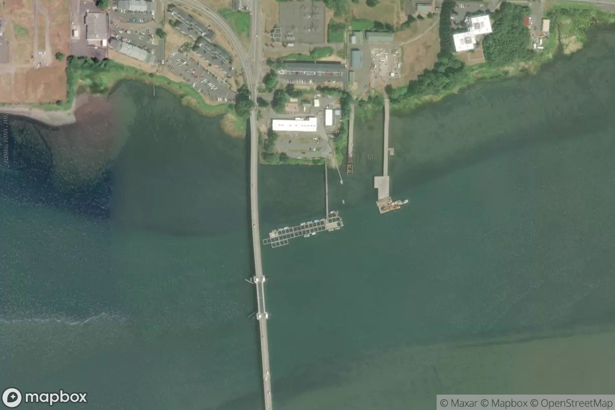 Satellite view of Marina at 46.1701, -123.8372