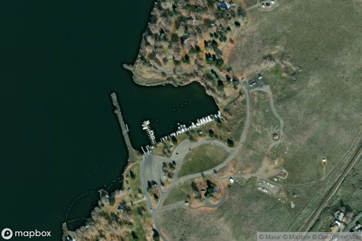 Satellite view of Marina at 46.2575, -118.8455