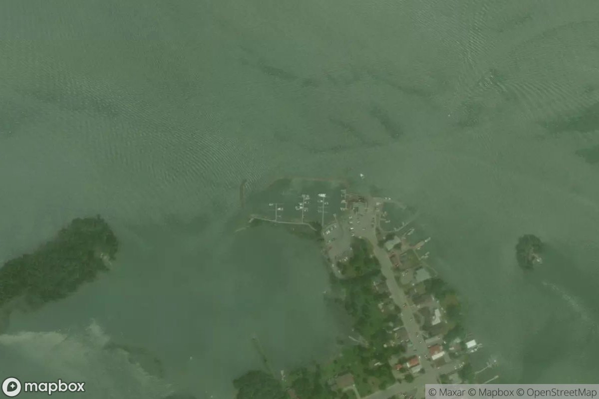 Satellite view of Marina at 46.2952, -84.0381