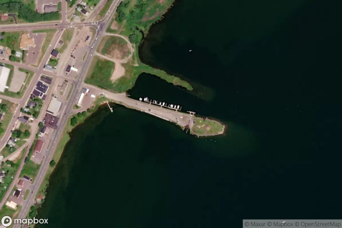 Satellite view of Marina at 46.7773, -88.4838