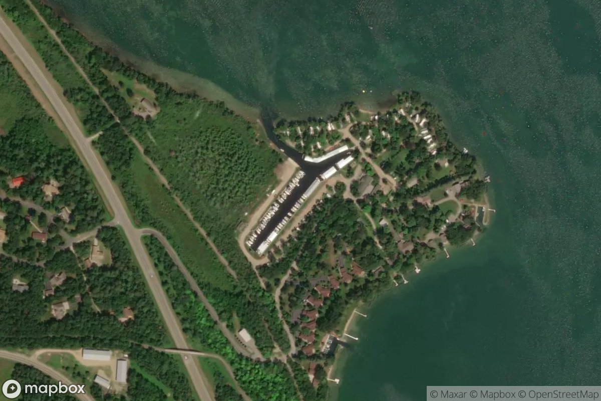 Satellite view of Marina at 47.1284, -94.6132