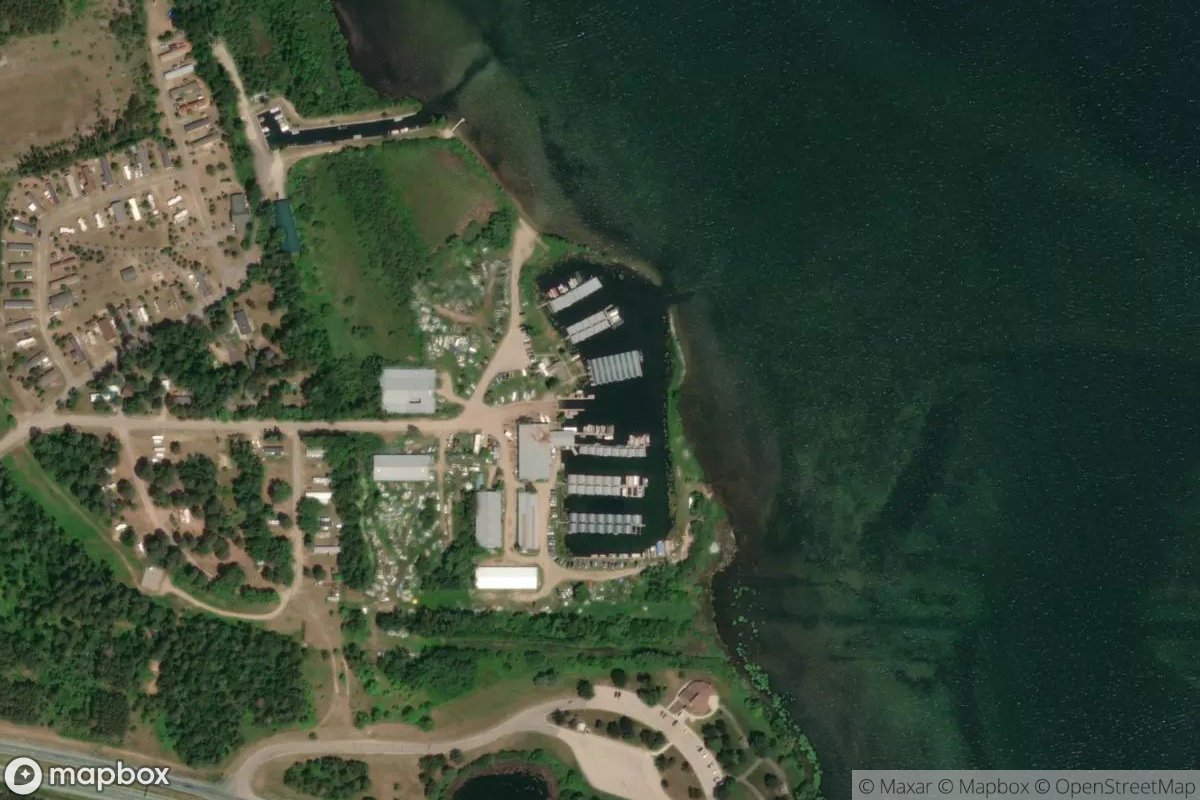 Satellite view of Marina at 47.3848, -94.5925
