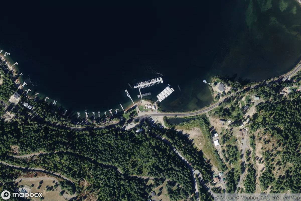 Satellite view of Marina at 47.5368, -116.7745