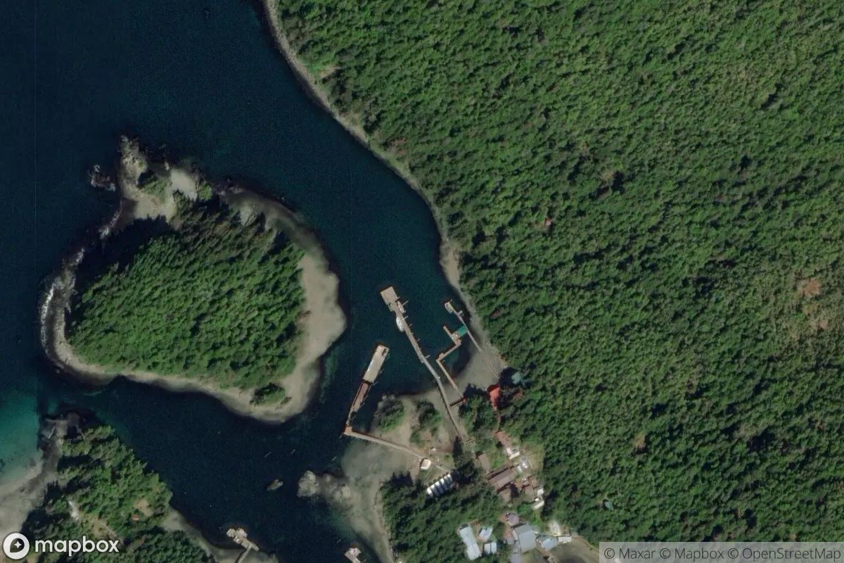 Satellite view of Marina at 58.1959, -136.3469
