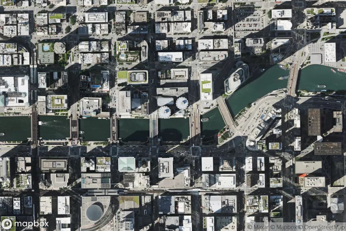 Satellite view of Marina City