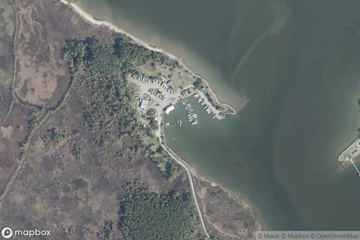 Satellite view of Marina Cove Boat Basin