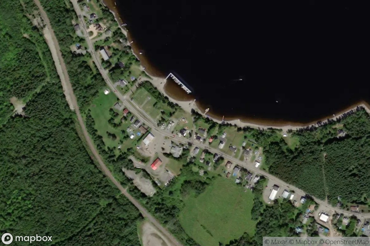Satellite view of Marina de Pohénégamook