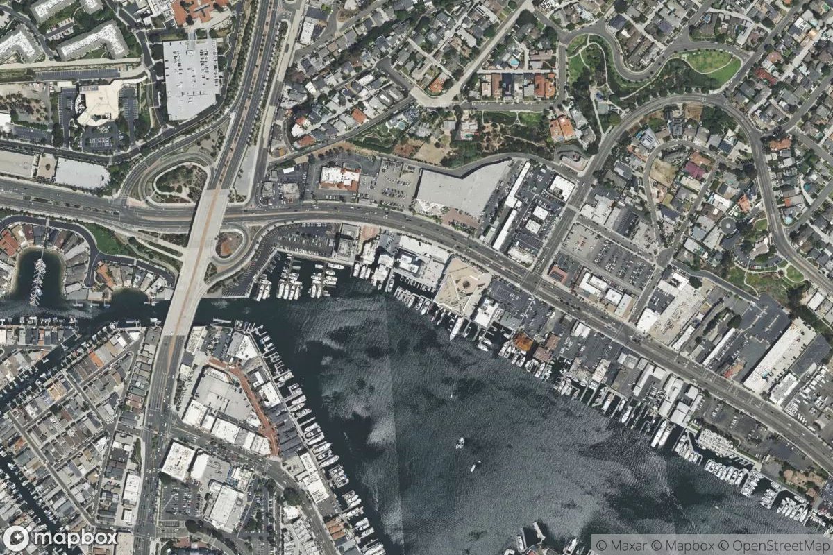 Satellite view of Mariners Mile Offices and Marina
