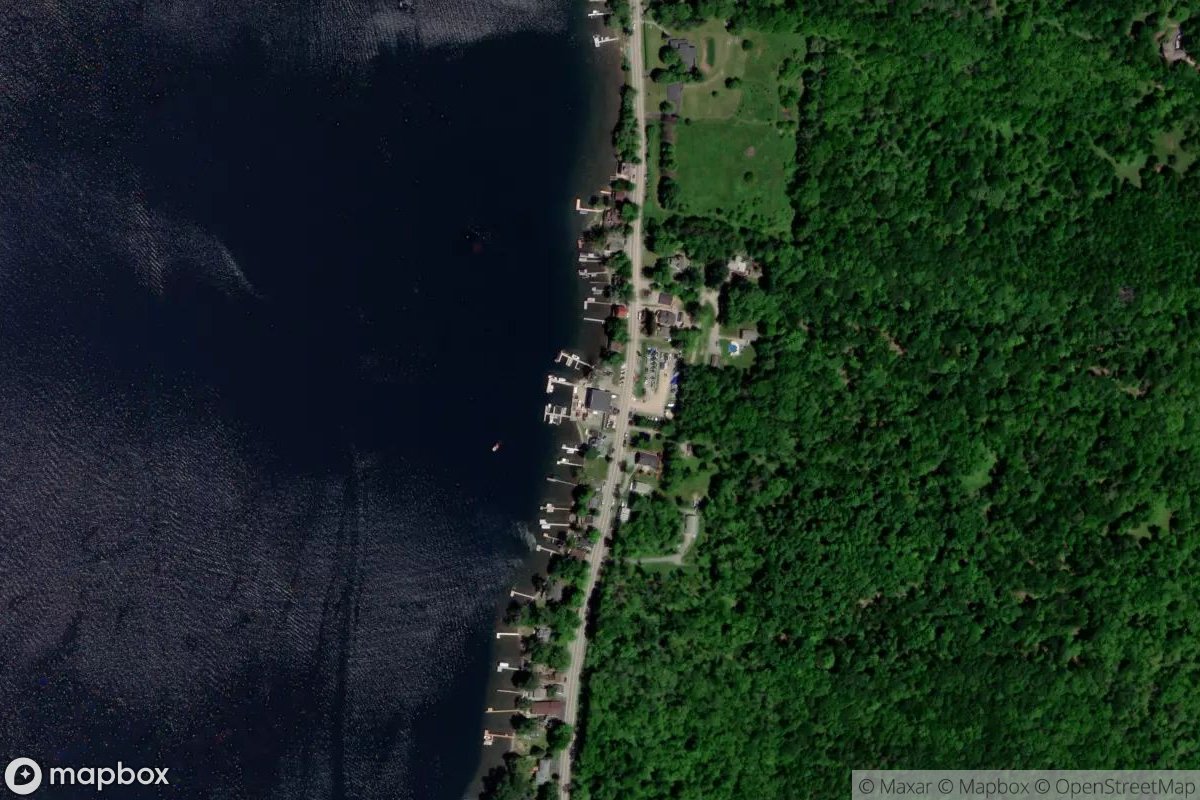 Satellite view of Mark's Leisure Time Marina