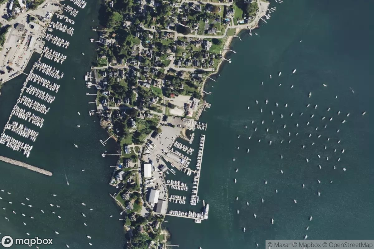 Satellite view of Maxwell Boatyard