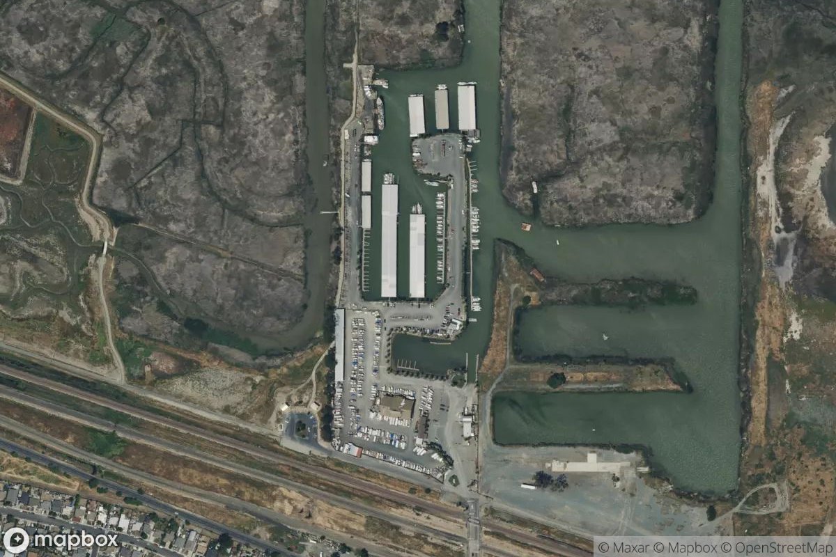 Satellite view of McAvoy Harbor