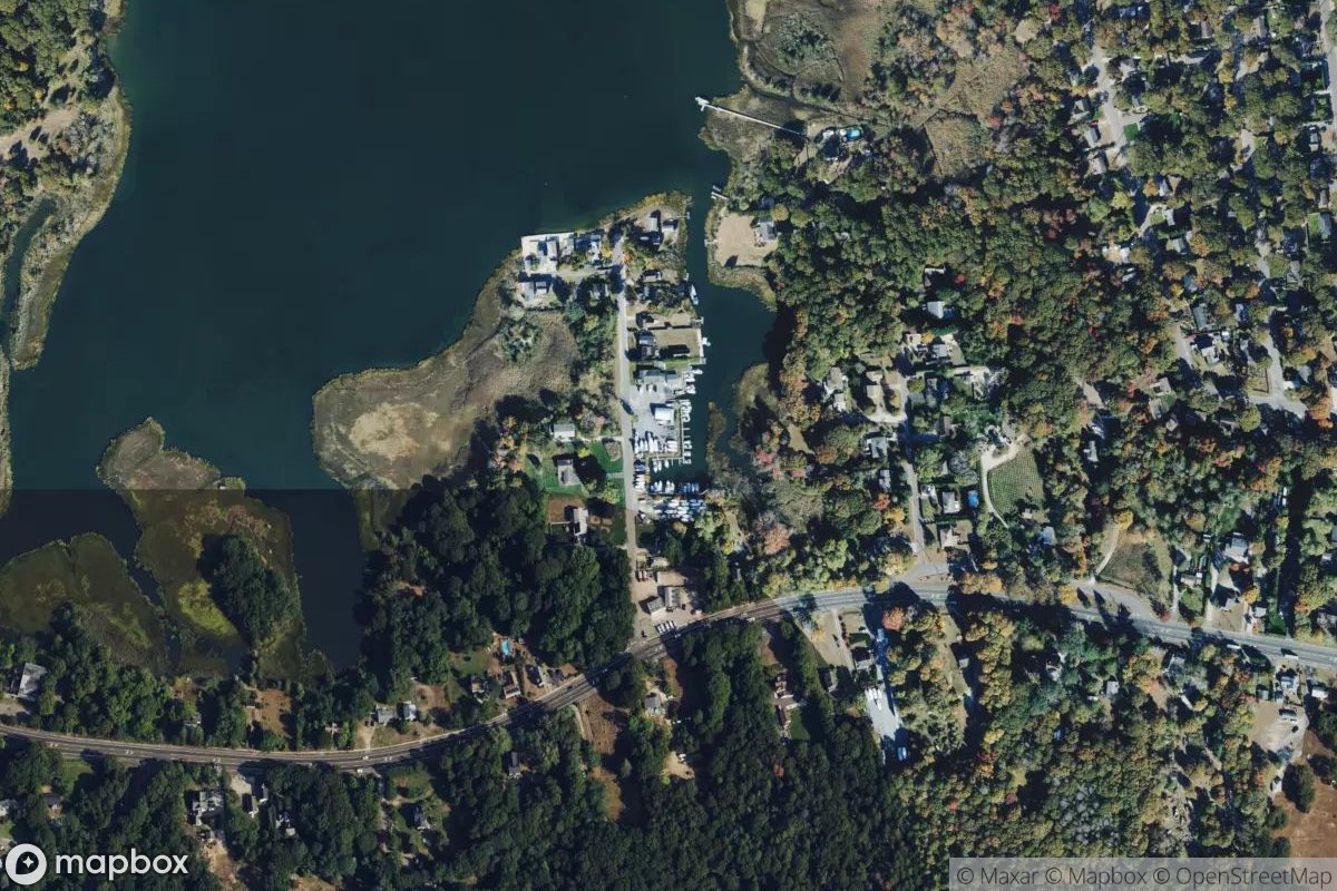 Satellite view of McGuinness Marina