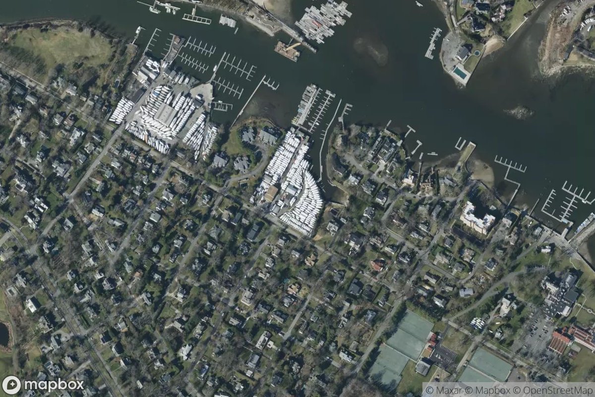 Satellite view of McMichael Rushmore Yard