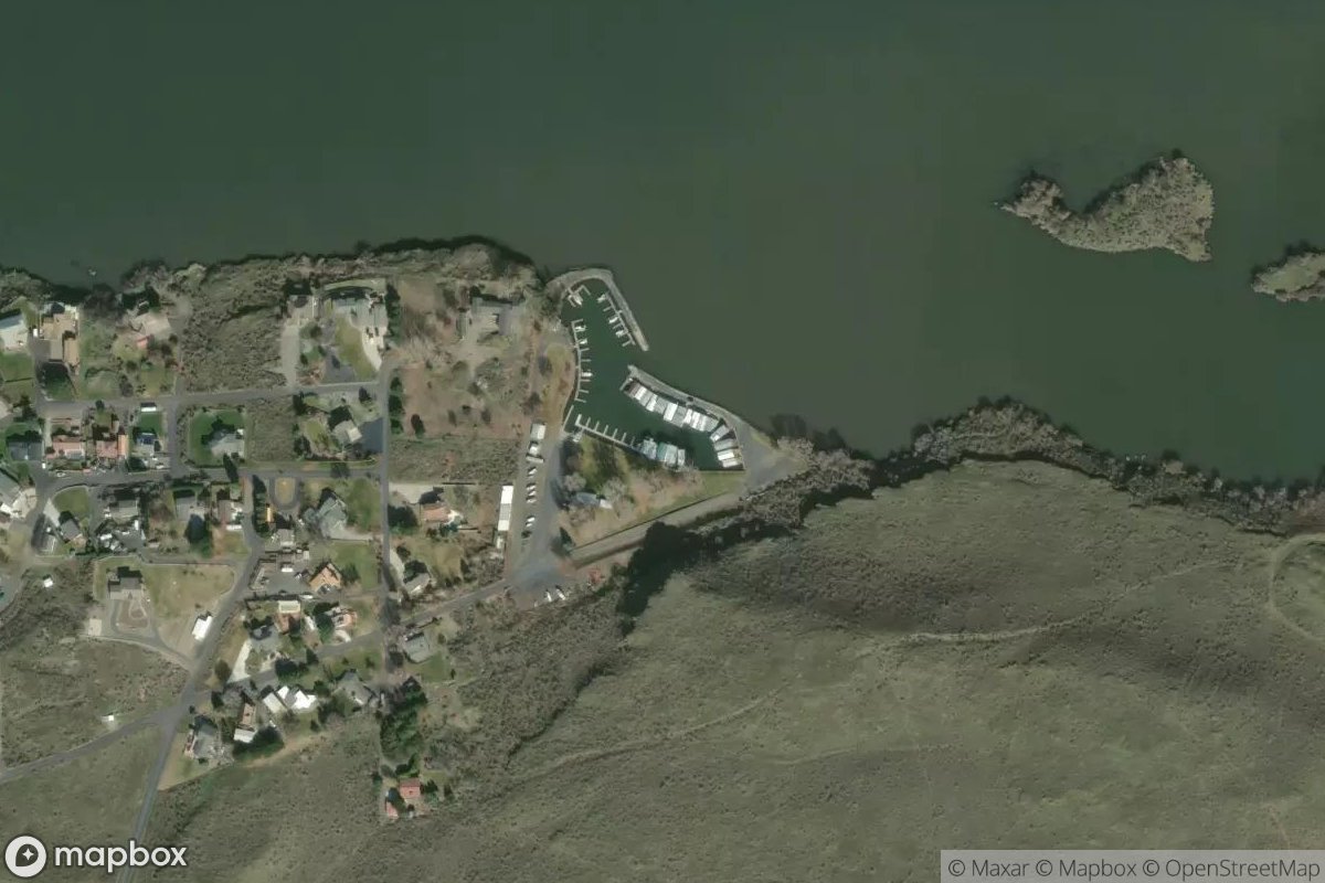 Satellite view of McNary Yacht Club