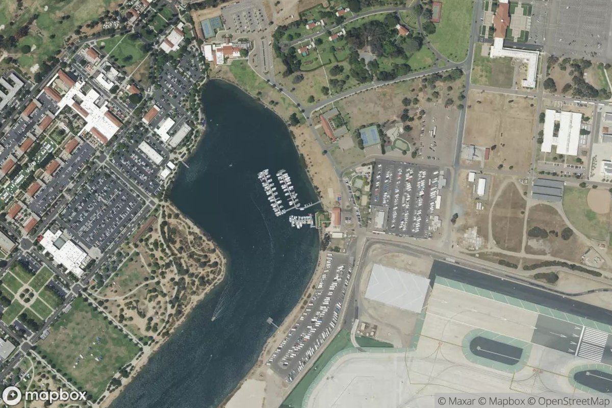 Satellite view of MCRD Marina