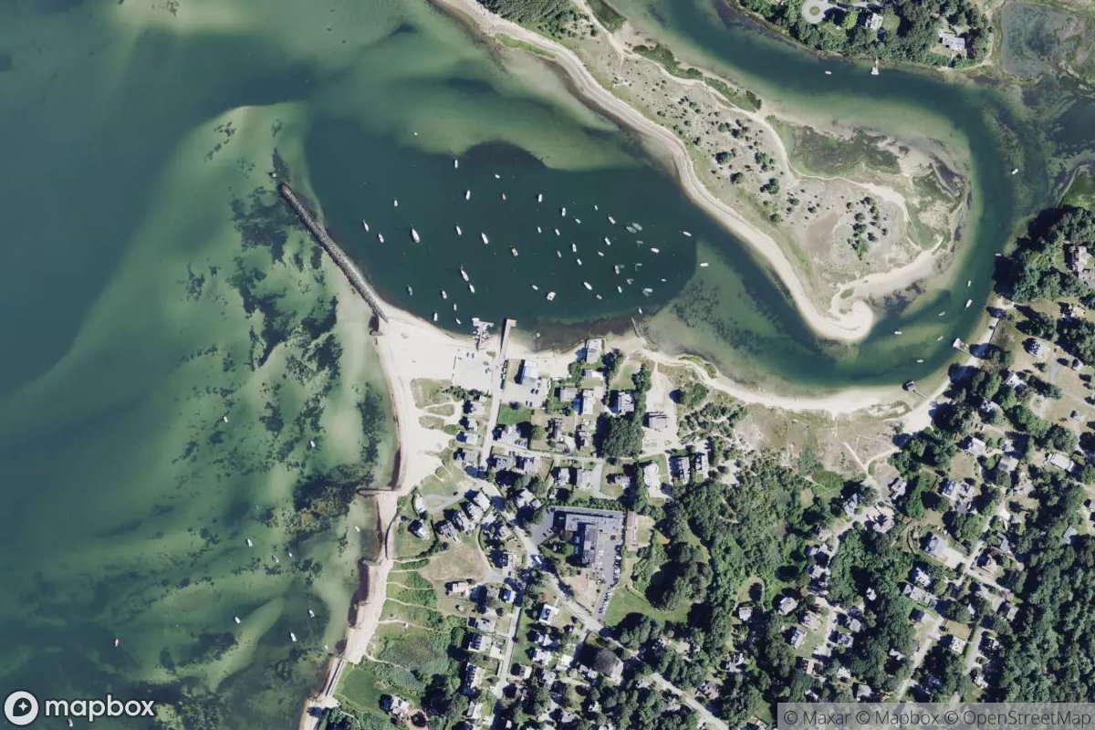 Satellite view of Megansett Yacht Club