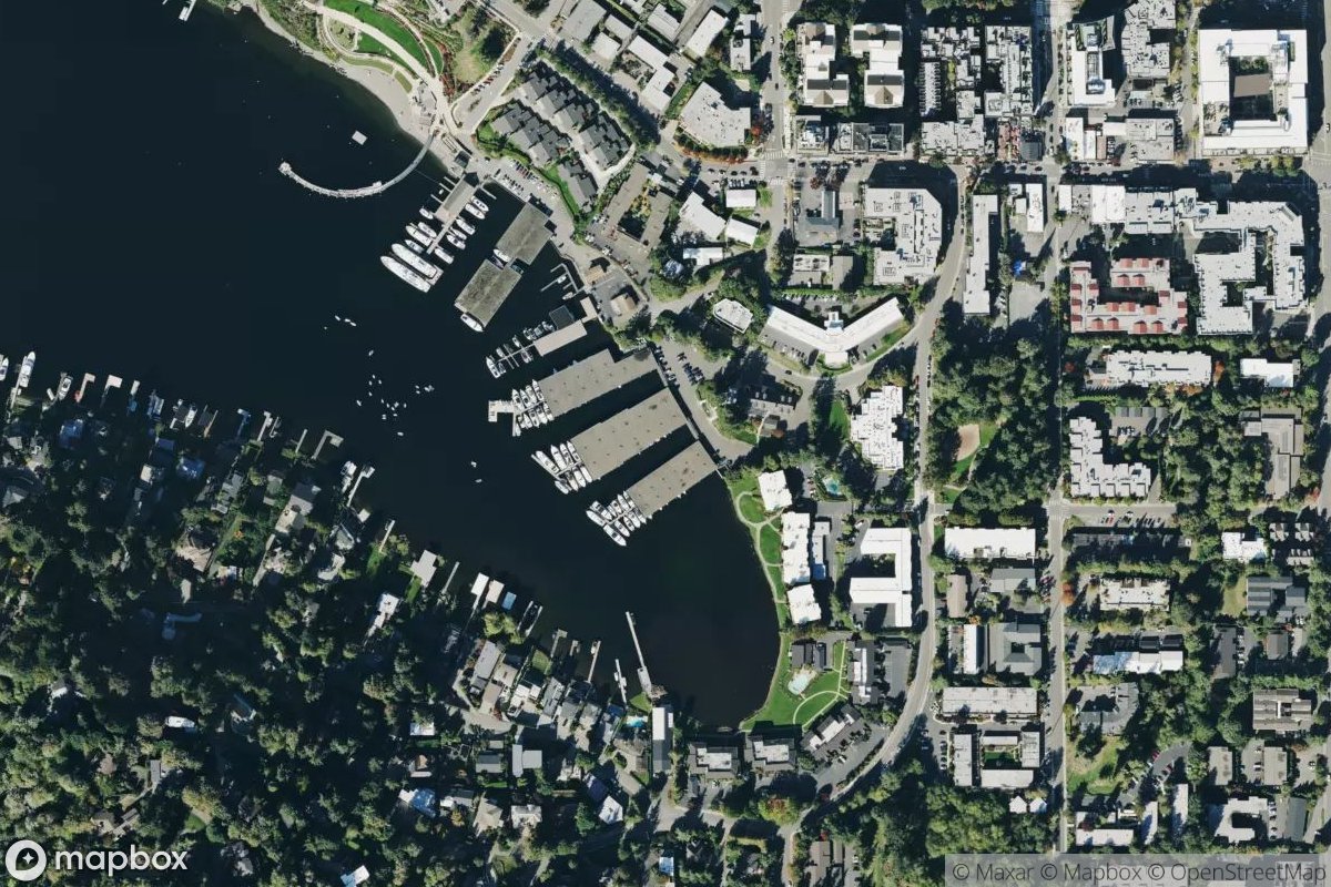 Satellite view of Meydenbauer Bay Yacht Club