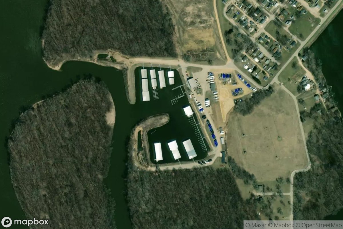 Satellite view of Mid-Town Marina