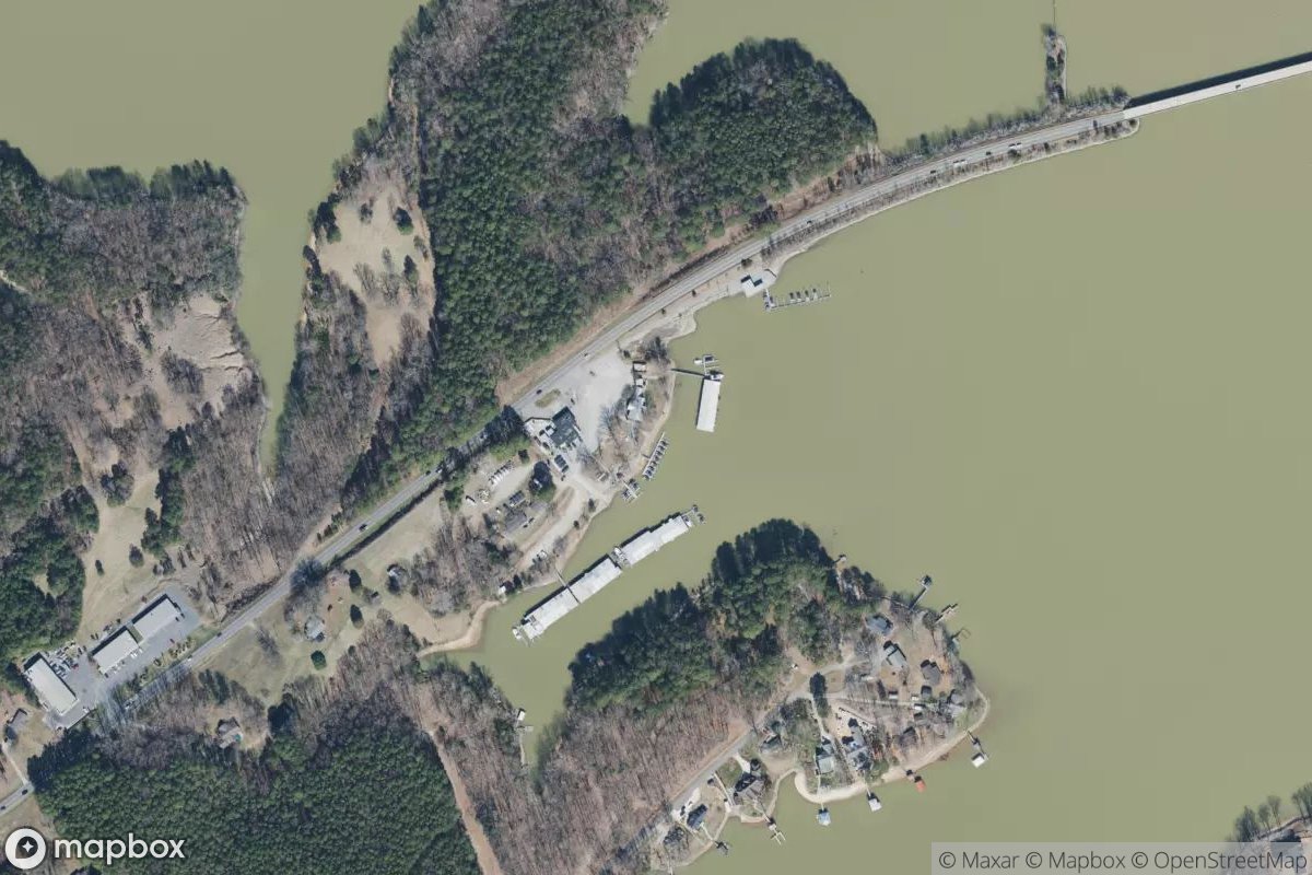 Satellite view of Midway Marina