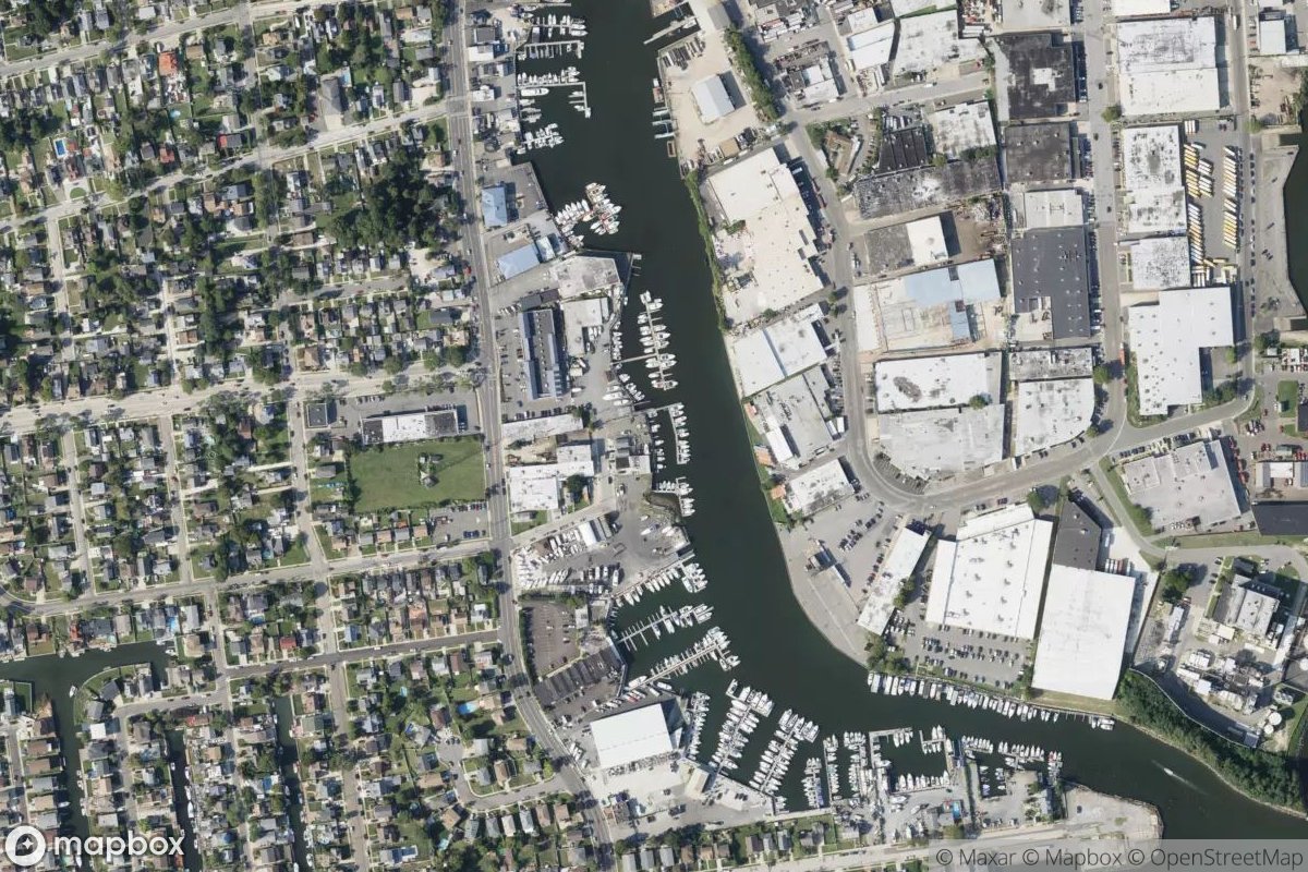 Satellite view of Midway Marina