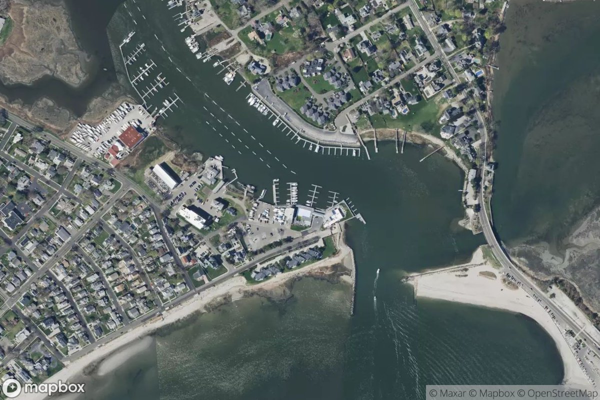 Satellite view of Milford Yacht Club