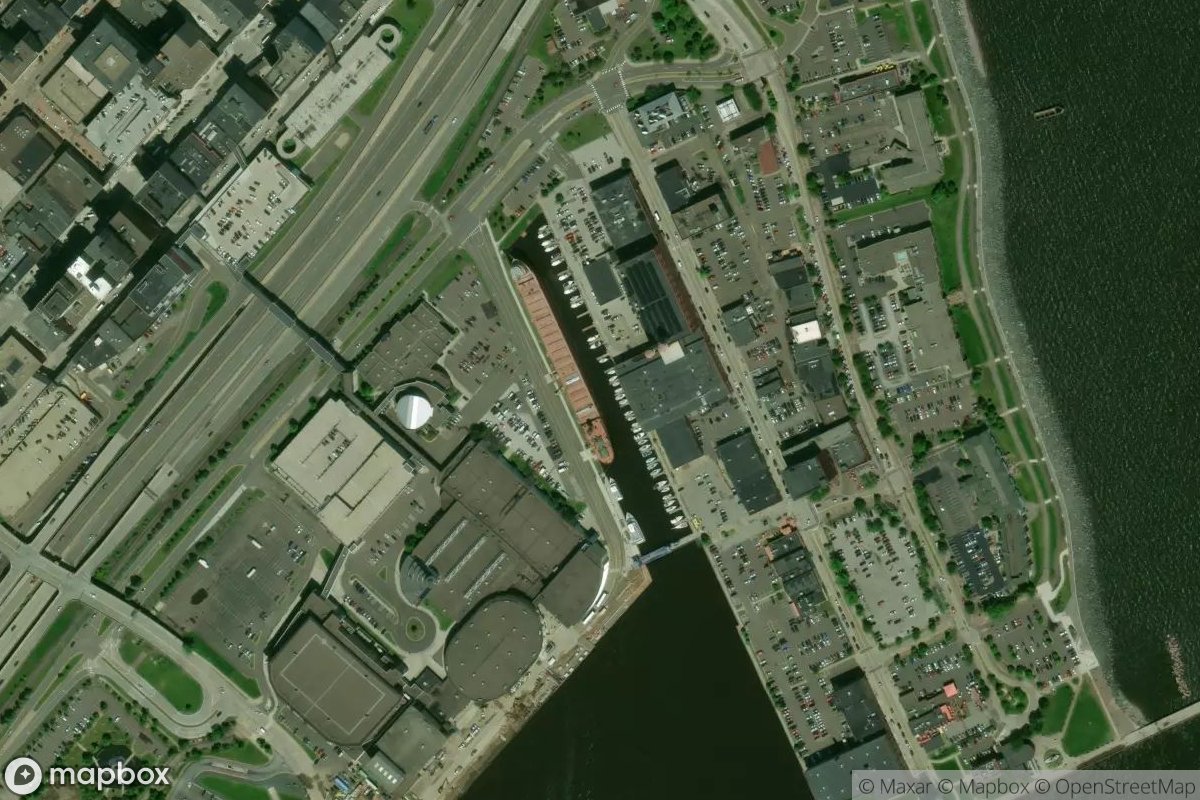 Satellite view of Minnesota Slip