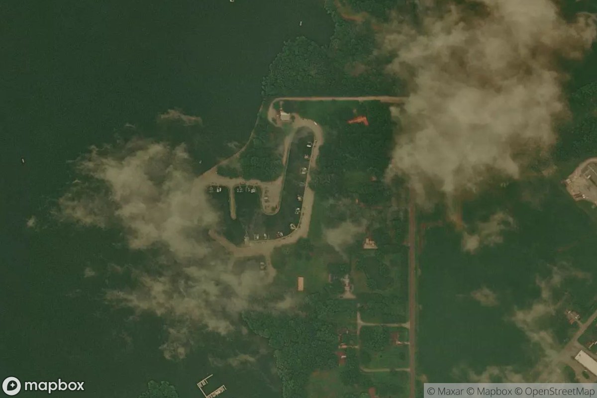 Satellite view of Mosquito Yacht Club