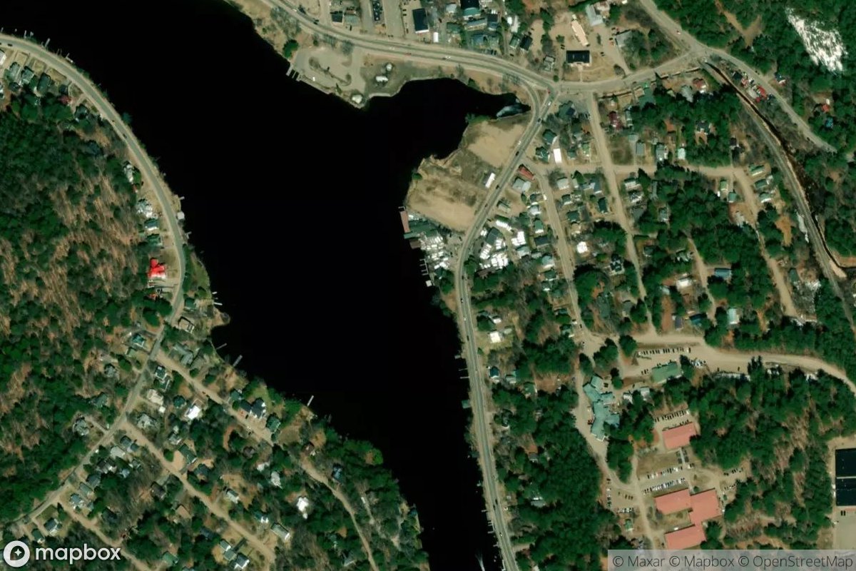 Satellite view of Mountain Mist Boat Dock