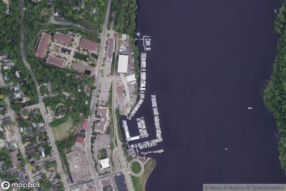 Satellite view of Mulberry Point Yacht Harbor