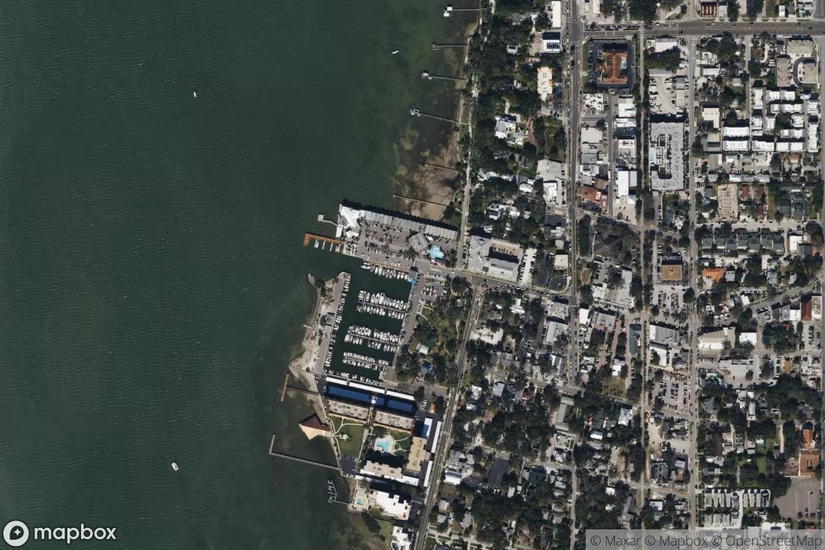 Satellite view of Municipal Marina