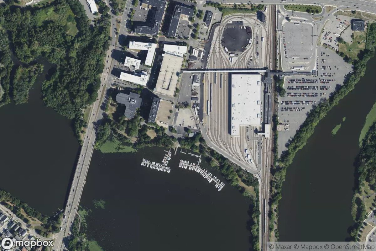 Satellite view of Mystic Wellington Yacht Club