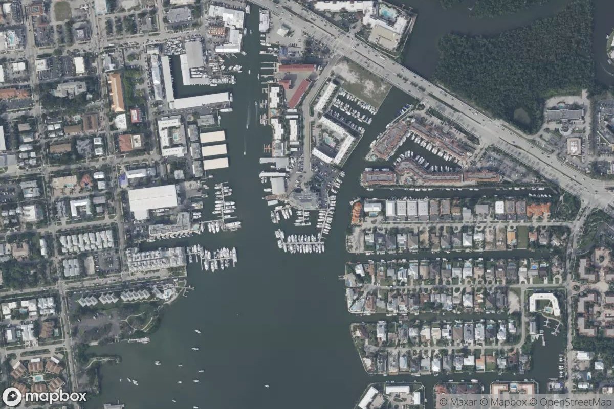 Satellite view of Naples Sailing & Yacht Club