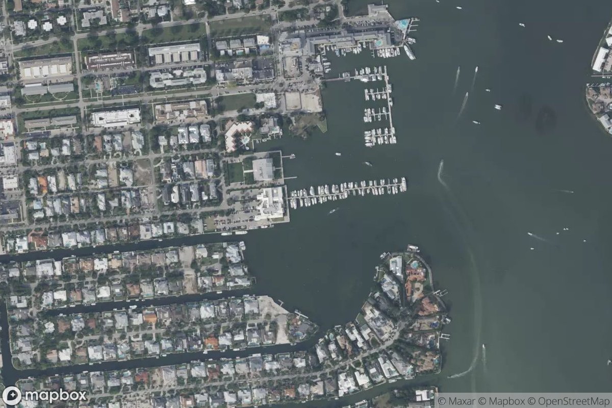 Satellite view of Naples Yacht Club