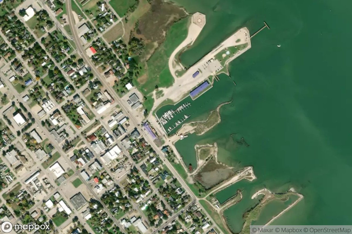 Satellite view of Nautical Landings Marina