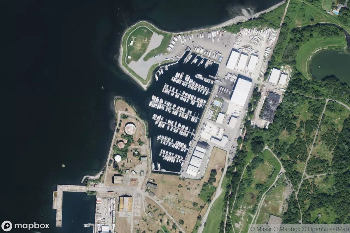 Satellite view of New England Boatworks
