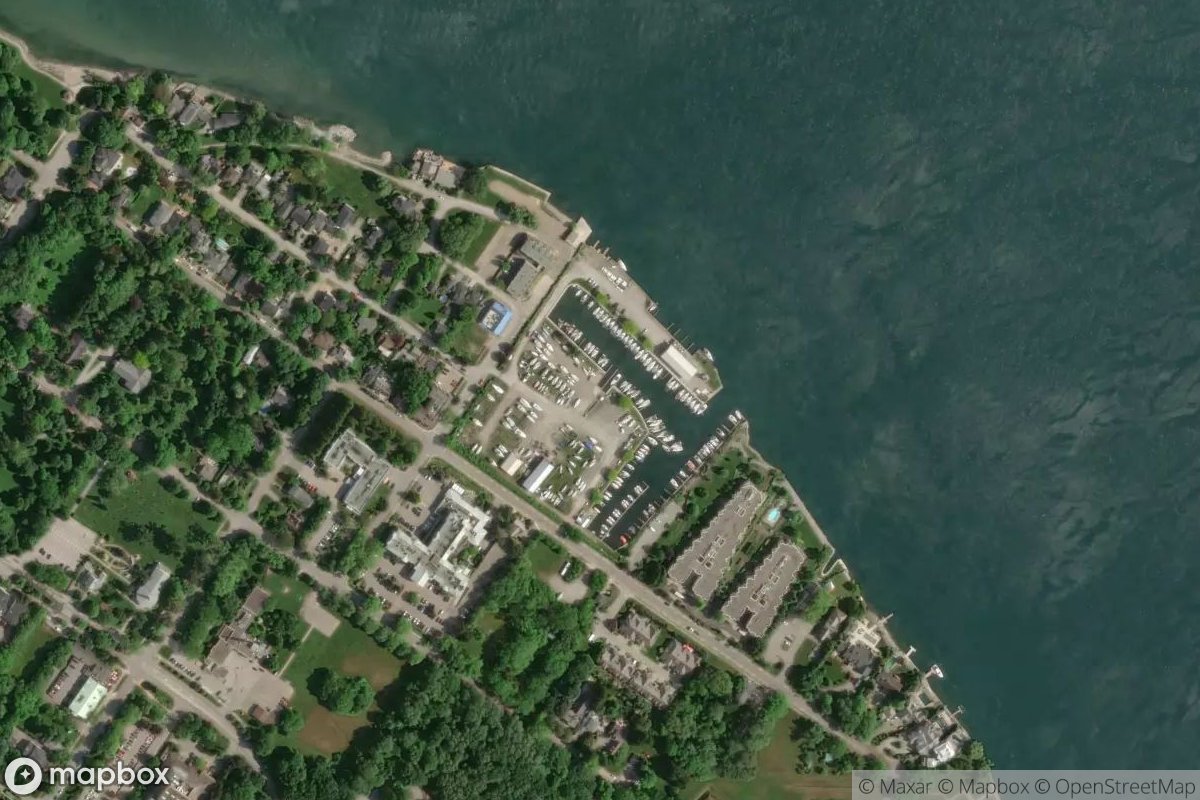 Satellite view of Niagara-on-the-Lake Sailing Club