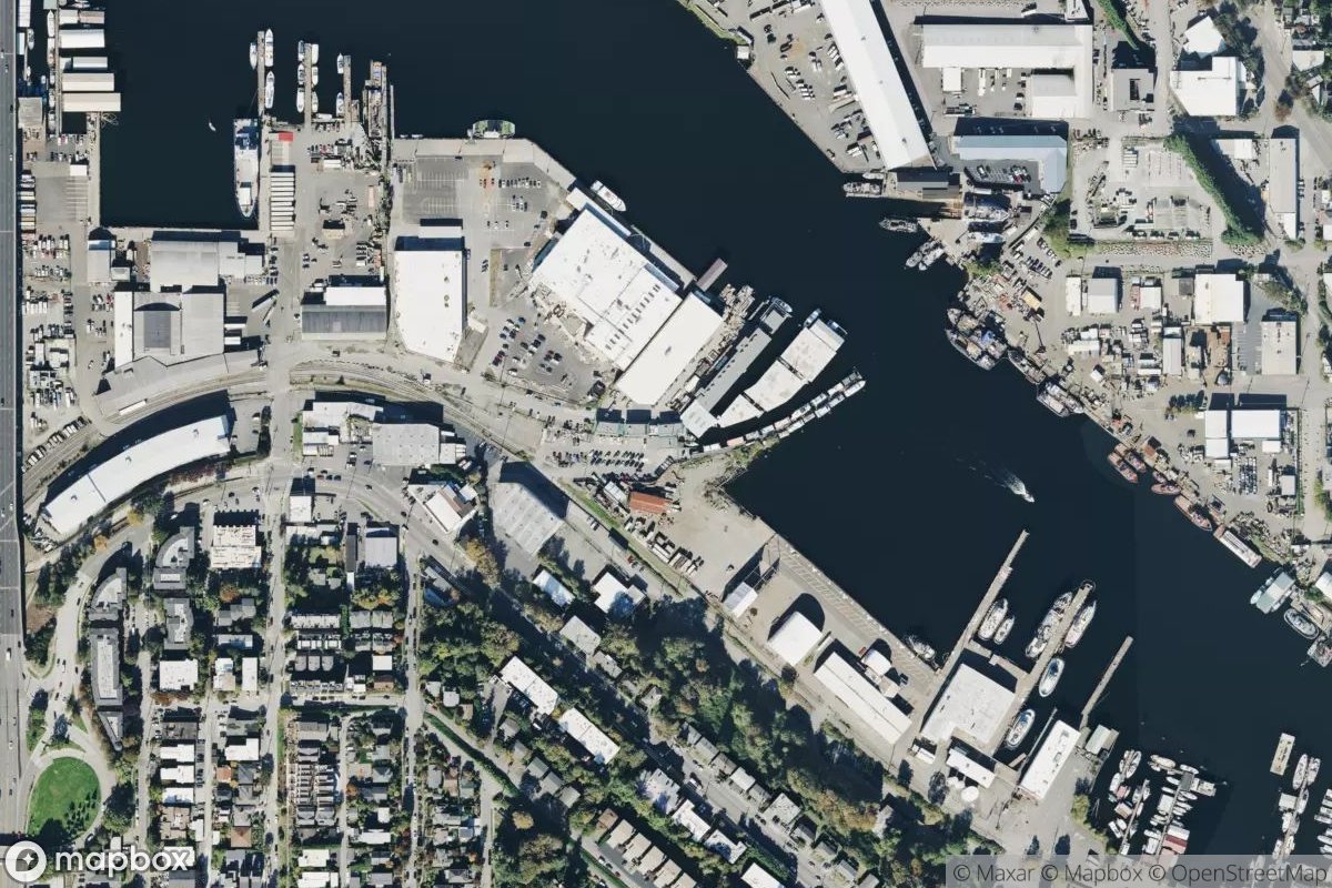 Satellite view of Nickerson Marina
