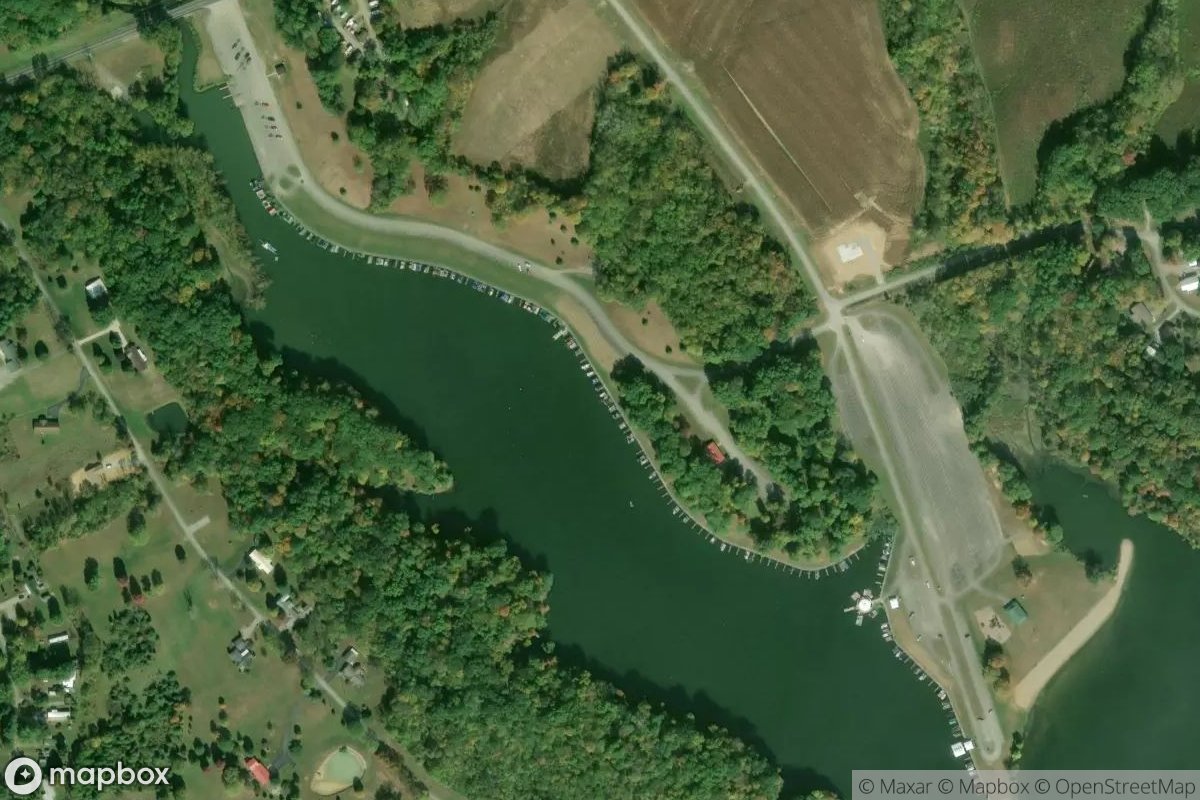 Satellite view of North Beach Marina